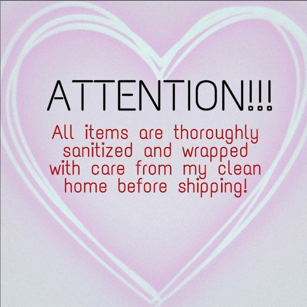 Everything is cleaned! Mask on at all times.